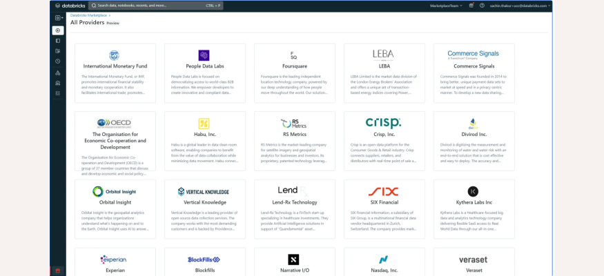 Databricks marketplace with People Data Labs