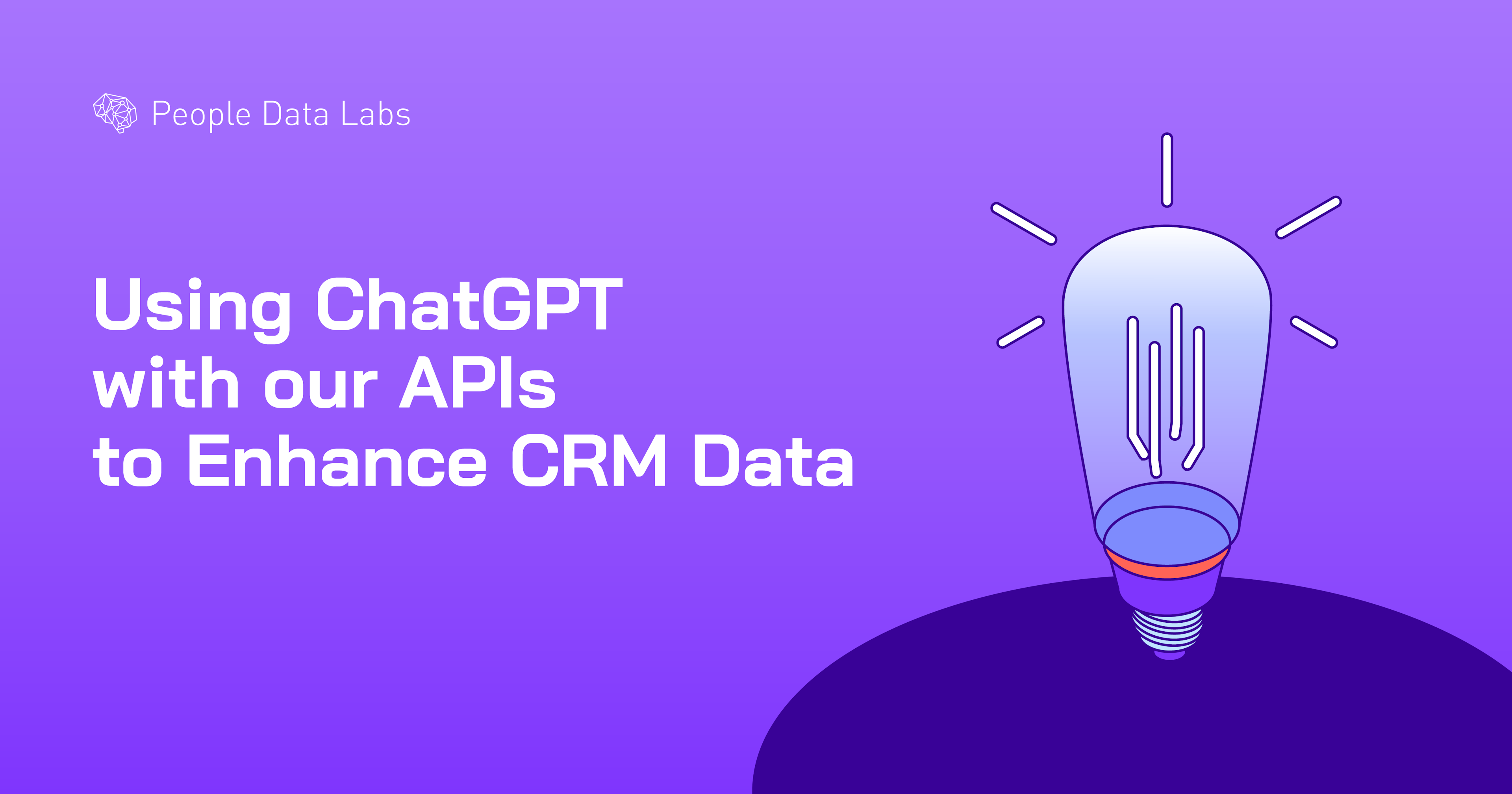 ChatGPT and PDL to Enrich CRM Data